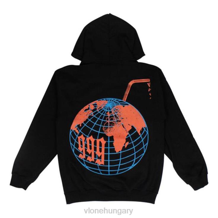 Vlone férfiak juicewrld grafikus pulcsi 8JPT016 tetejére