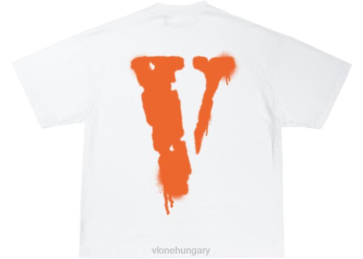 Vlone férfiak juice wrld póló 8JPT0154 tetejére